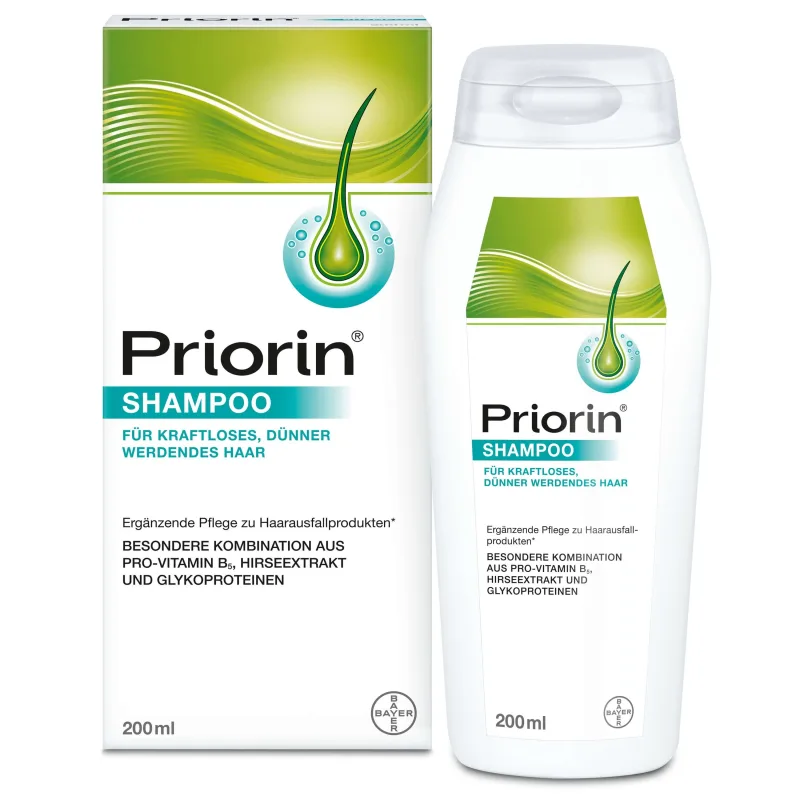 Șampon Priorin® pentru părul lipsit de vigoare și care se rărește – 200 ml BAYER — preț și oferte