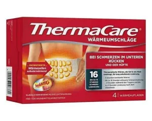 Compresele termice ThermaCare® pentru zona lombară și șolduri – 4 bucăți