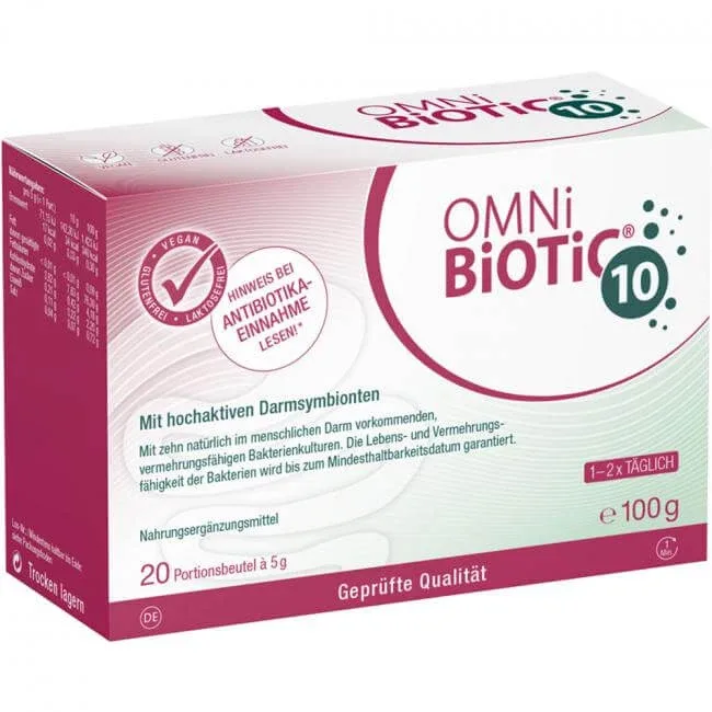 OMNi-BiOTiC® 10 AAD – 20 de plicuri Institut AllergoSan — preț și oferte