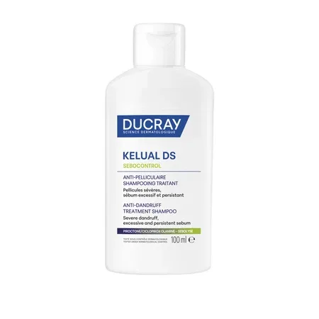 Sampon anti-matreata pentru scalp gras Kelual DS Sebocontrol, 100 ml, Ducray — preț și oferte