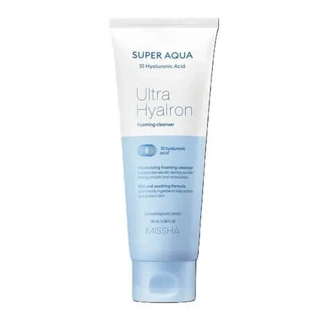 Spuma de curatare ultra hidratanta Super Aqua, 100 ml, Missha — preț și oferte