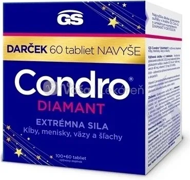 GS Condro DIAMANT 1×160 cps, supliment alimentar — preț și oferte