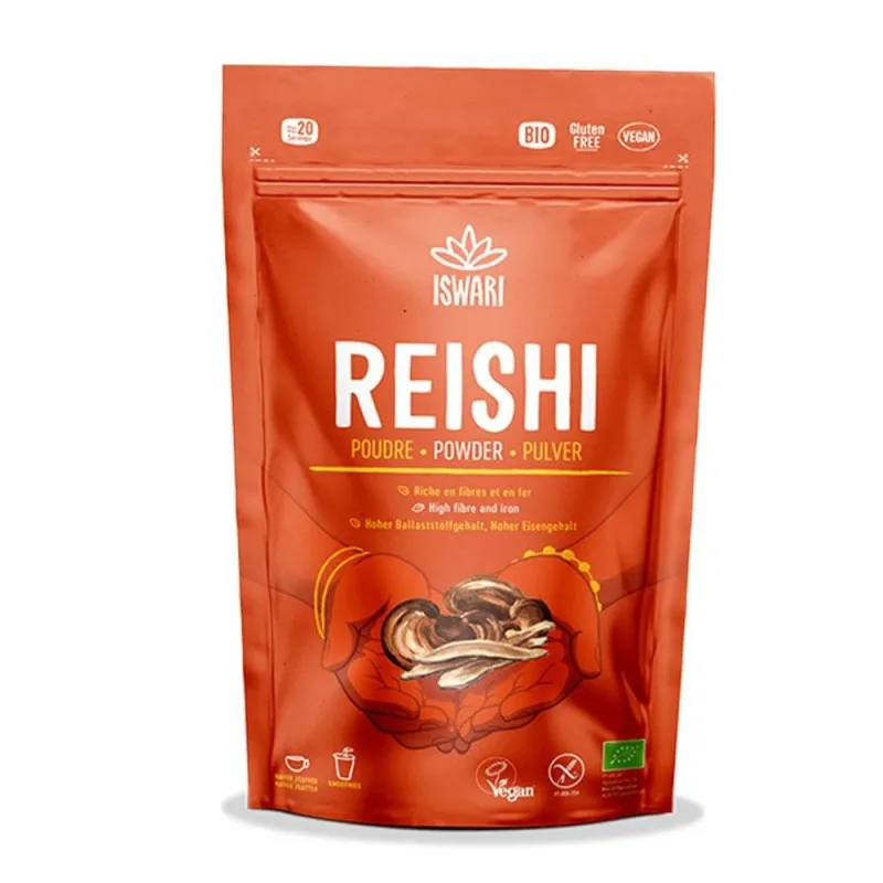 Iswari Super Aliment Pur Organic Reishi Powder 100g — preț și oferte