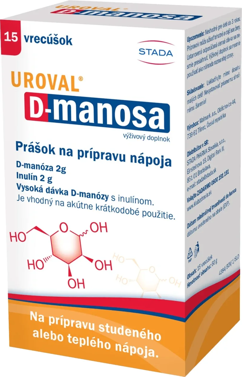 Uroval D - Manosa 15 pliculețe — preț și oferte