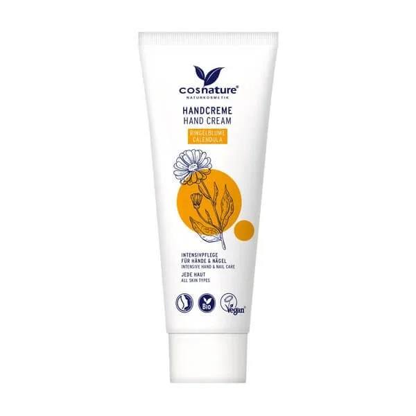 Cosnature, Cremă de mâini protectoare naturală cu calendula, 75 ml — preț și oferte