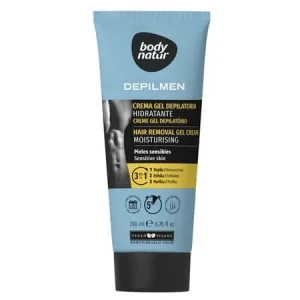 Gel depilator hidratant pentru barbati Depilmen, 200 ml, Body Natur