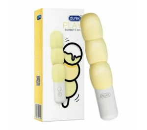 DUREX Play Sorbett OH Vibrator impermeabil din silicon Design special cu 8 moduri diferite de vibrație