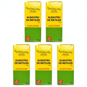 Albastru de metilen 1%, 5x25 g, Vitalia