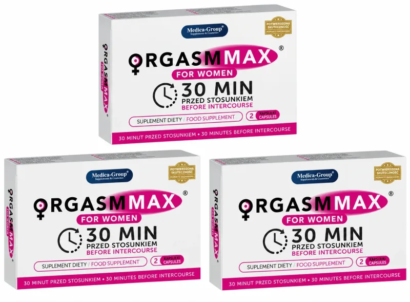 Orgasm Max for Women, 3x2 capsule, Medica-Group  — preț și oferte