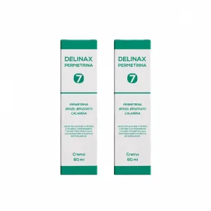 Cremă Delinax Permethrin 7, 2x60 ml