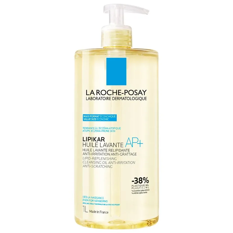 Lipikar Ulei de spalare AP+, pentru pielea uscata cu tendina atopica, LA ROCHE-POSAY | 1L — preț și oferte