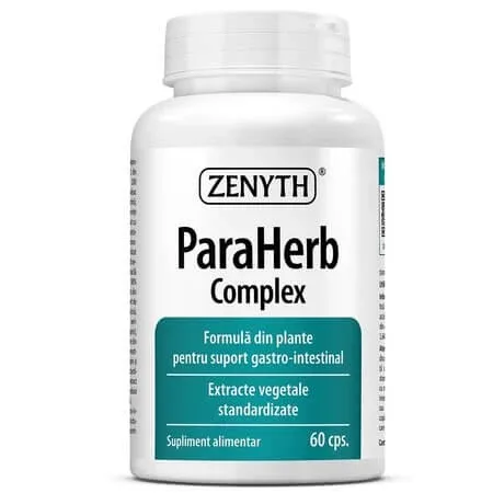 Paraherb Complex, 60 capsule, Zenyth — preț și oferte