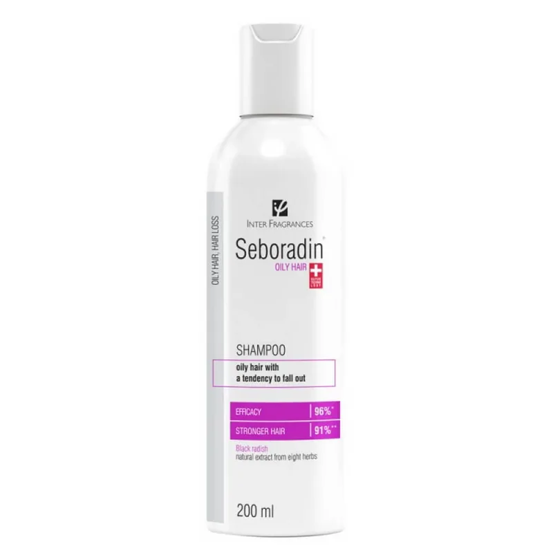 Sampon pentru par cu tendinta de ingrasare Seboradin Oily, 200 ml, Lara — preț și oferte