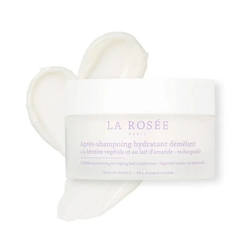 LA ROSÉE Balsam hidratant de descurcare cu keratină vegetală și lapte de migdale 200g — preț și oferte