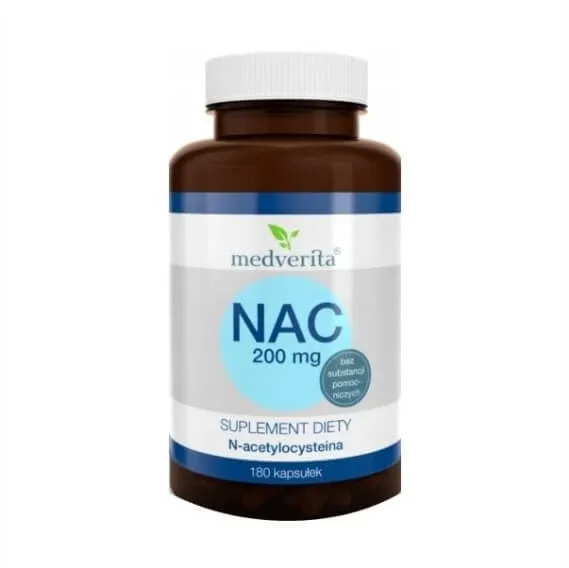 Medverita NAC 200 mg 180 capsule — preț și oferte