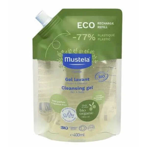 Rezerva gel de curatare BIO, Mustela | 400 ml — preț și oferte