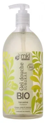 MKL Green Nature Gel de duș hidratant cu verbină organică 1 L