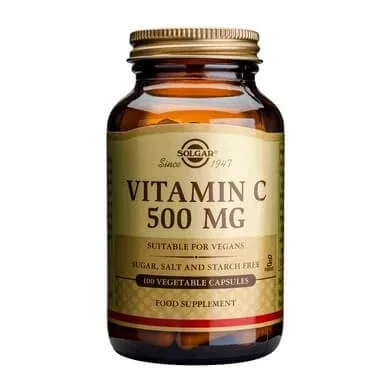 Solgar | Vitamina C | Vitamina C Supliment alimentar | 500mg | 100 Vegicaps — preț și oferte