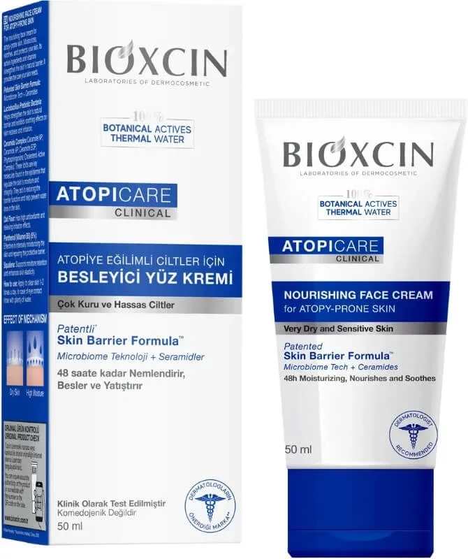 Bioxcin Atopicare Cremă de față pentru piele atopică 50 ml — preț și oferte