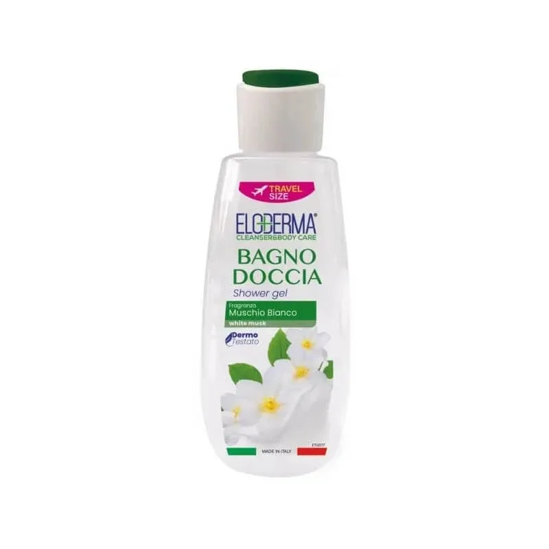 Eloderma Muschio bianco – gel de baie și duș, 100 ml, format de călătorie — preț și oferte