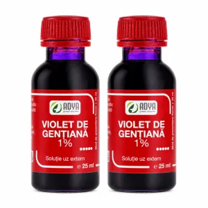 Violet de Gentiana 1% 2x25 ml Adya Green