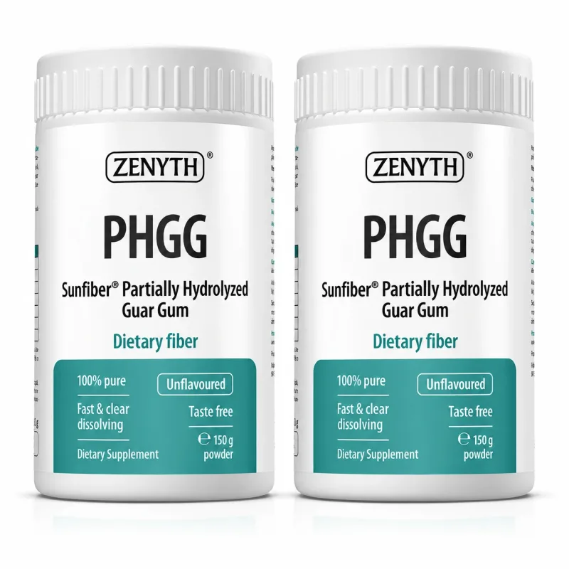 Fibre alimentare prebiotice PHGG, 2x150 g, Zenyth — preț și oferte