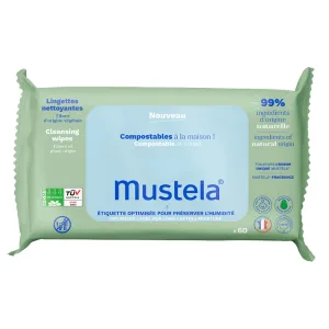 SERVETELE CURATATOARE CU APA COMPOSTABILE 60BUC