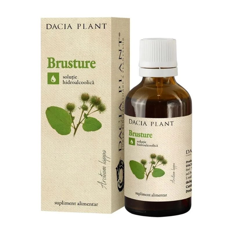 Tinctura de brusture, 50ml, Dacia Plant — preț și oferte