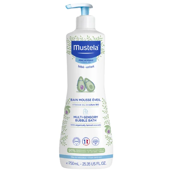 SPUMA DE BAIE MULTI-SENZORIALA 750ML MUSTELA — preț și oferte