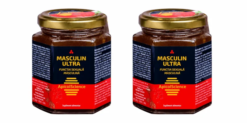 Masculin ultra, 2x200 ml, ApicolScience — preț și oferte