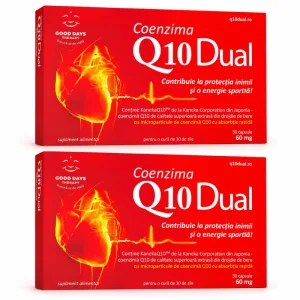 Coenzima Q10 Dual 60 mg, 2x30 capsule, Good Days Therapy