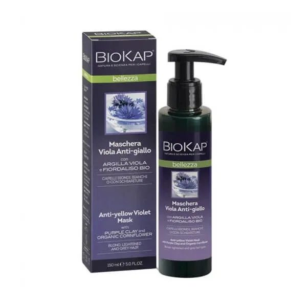 Mască de frumusețe Biokap Purple Anti-galben 150ml — preț și oferte