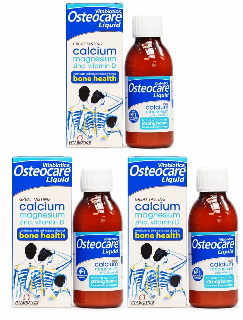 Osteocare sirop, 3x200 ml, Vitabiotics — preț și oferte