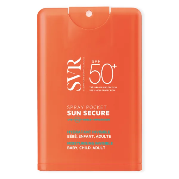 Spray de buzunar SPF50+ Sun Secure, SVR | 20 ml LABORATOIRES SVR — preț și oferte