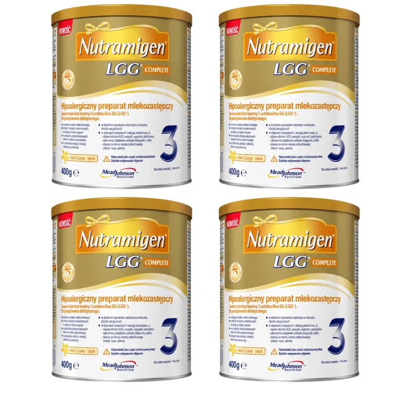 Nutramigen 3 LGG Complete, 4x400 g, Mead Johnson Nutrition — preț și oferte