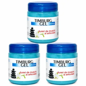 Gel pentru masaj Timburg gel albastru, 3x500 g, Transrom
