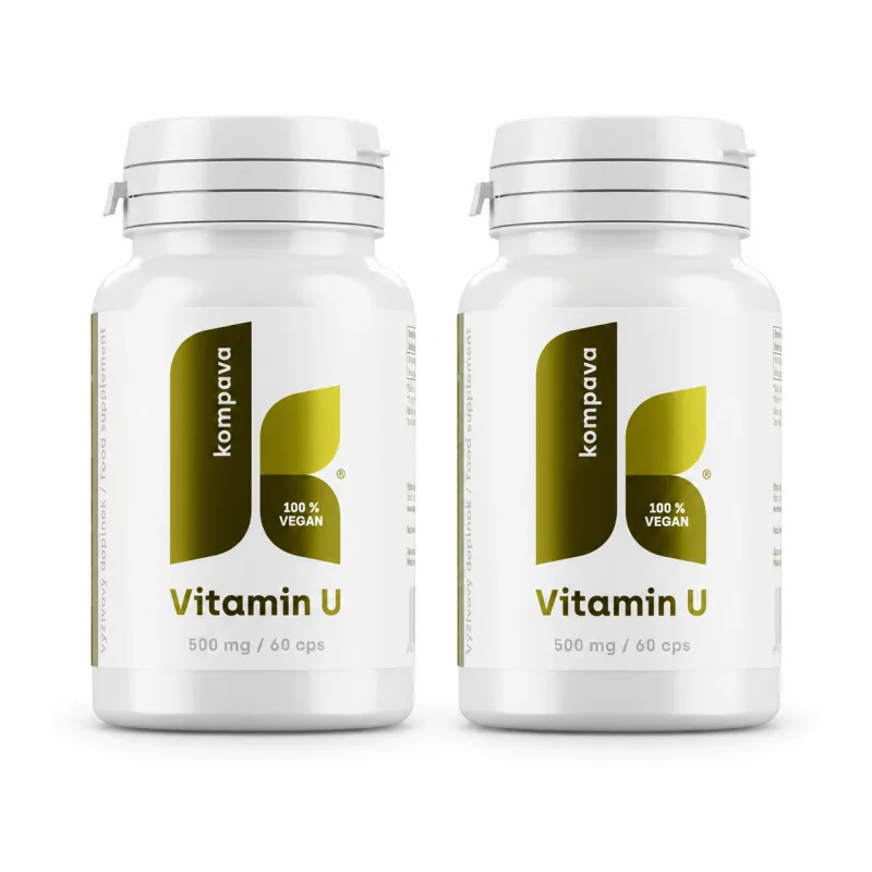 Kompava Vitamin U, 2x60 capsule, Conex — preț și oferte
