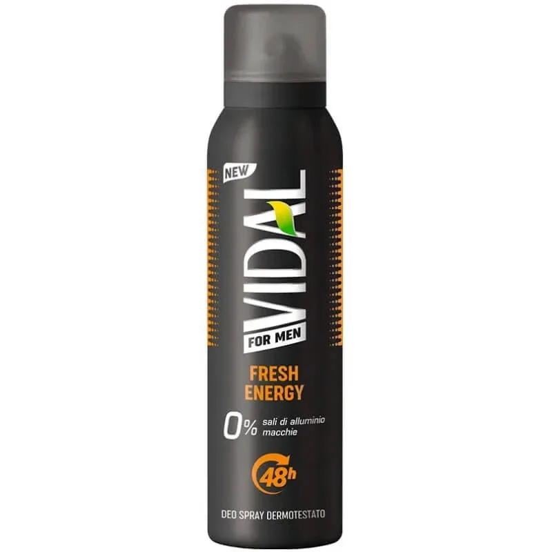 Vidal For men fresh energy – deodorant spray 150 ml — preț și oferte