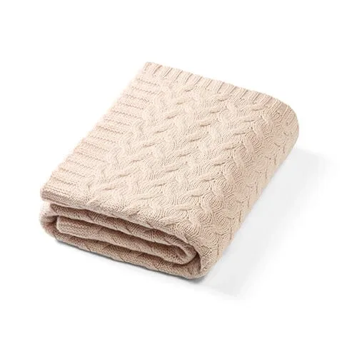 BabyOno, pătură din lână merinos, bej deschis, 75 cm x 100 cm, 1 buc — preț și oferte