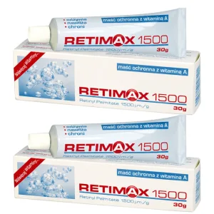 Retimax 1500 unguent protector cu vitamina A, 2x30 g, Farmina