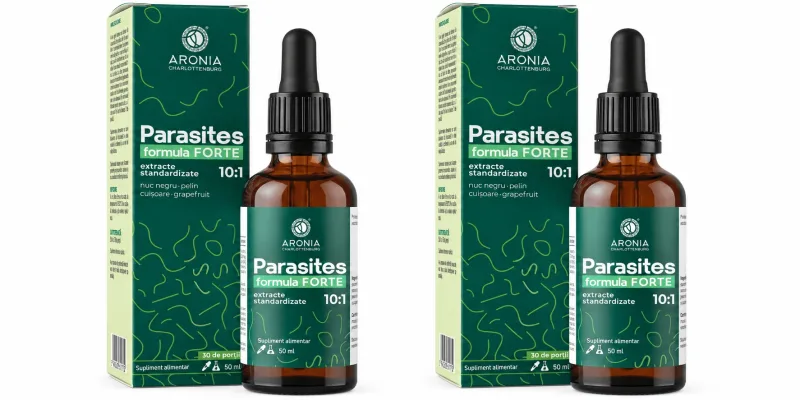 Parasites Forte Formula, 2x50 ml, Aronia Charlottenburg — preț și oferte