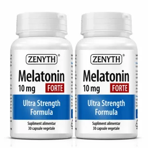 Melatonin Forte 10 mg, 2x30 capsule vegetale, Zenyth