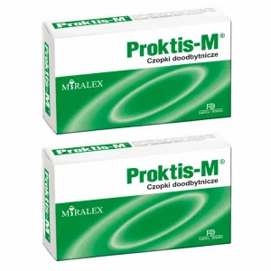 Proktis-M, supozitoare rectale, 2x10 bucăți