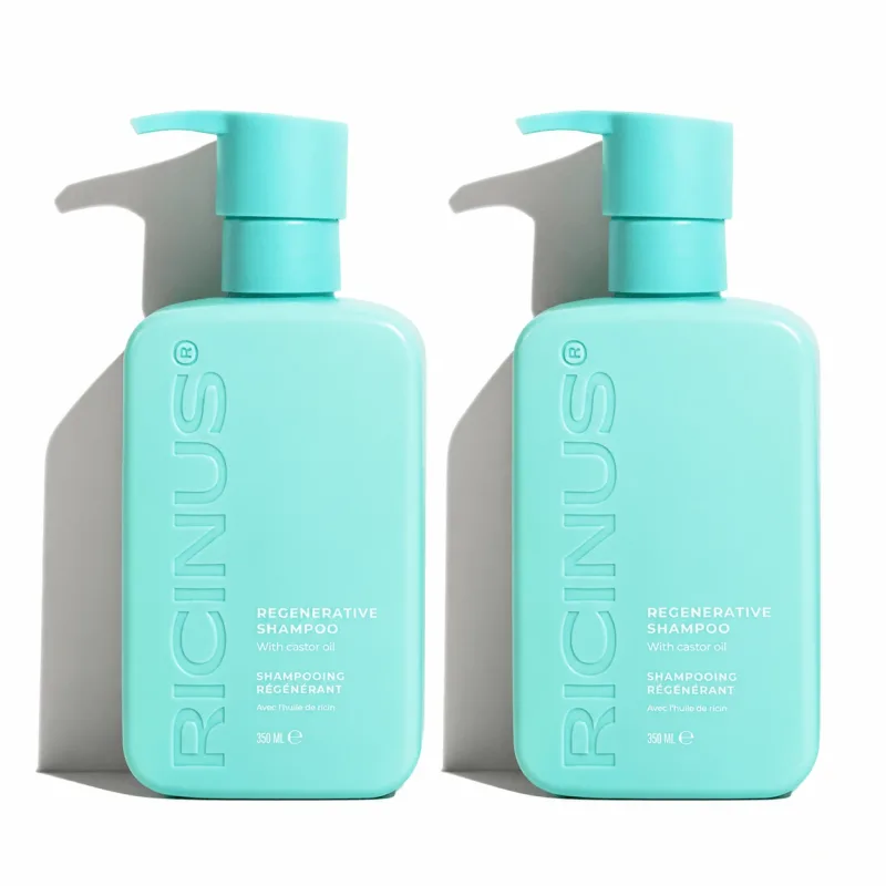 Șampon pentru regenerarea părului, 2x350 ml, Ricinus  — preț și oferte