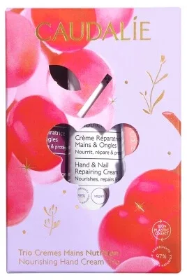 Caudalie Set Trio de creme nutritive pentru mâini