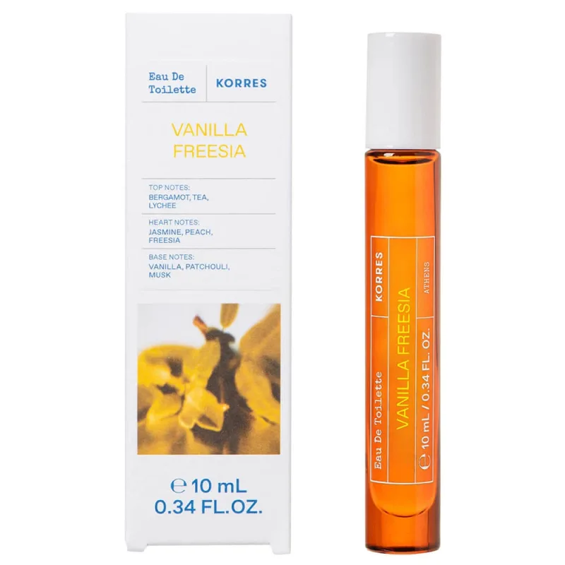 Korres Eau de Toilette Vanilla Freesia – Parfum pentru femei 10 ml — preț și oferte