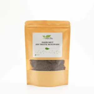 Zahar brut din trestie Muscovado, 500 g, Natura Plus