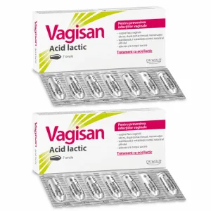 Ovule cu acid lactic Vagisan, 2x7 bucǎți, Vagisan