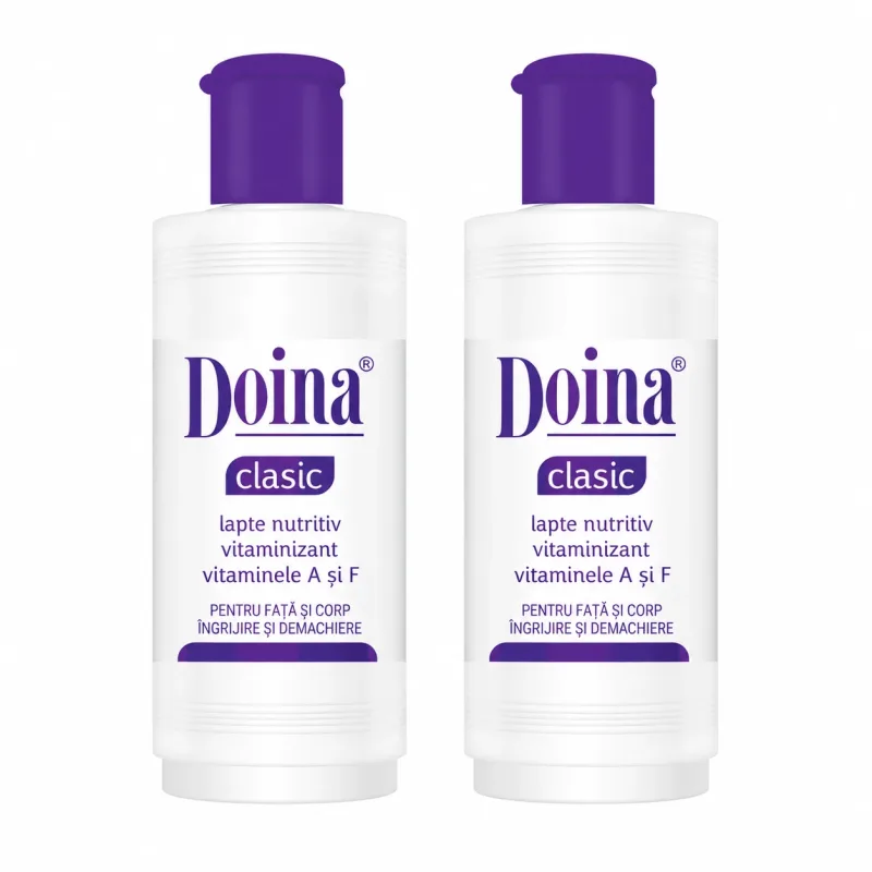 Lapte nutritiv vitaminizant Doina Clasic, 2x200 ml, Farmec — preț și oferte