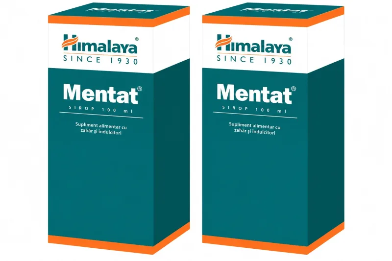 Mentat sirop, 2x100 ml, Himalaya — preț și oferte